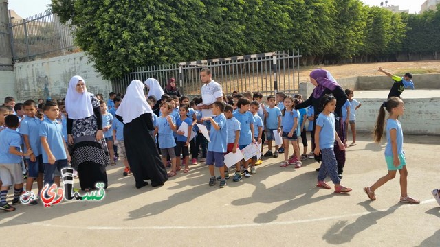   كفرقاسم: مدرسة جنة ابن رشد تشكر مؤسسة القلم على  تعاونها في اليوم  التعليمي الارشادي   